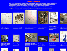 Tablet Screenshot of kinetic-artist.com